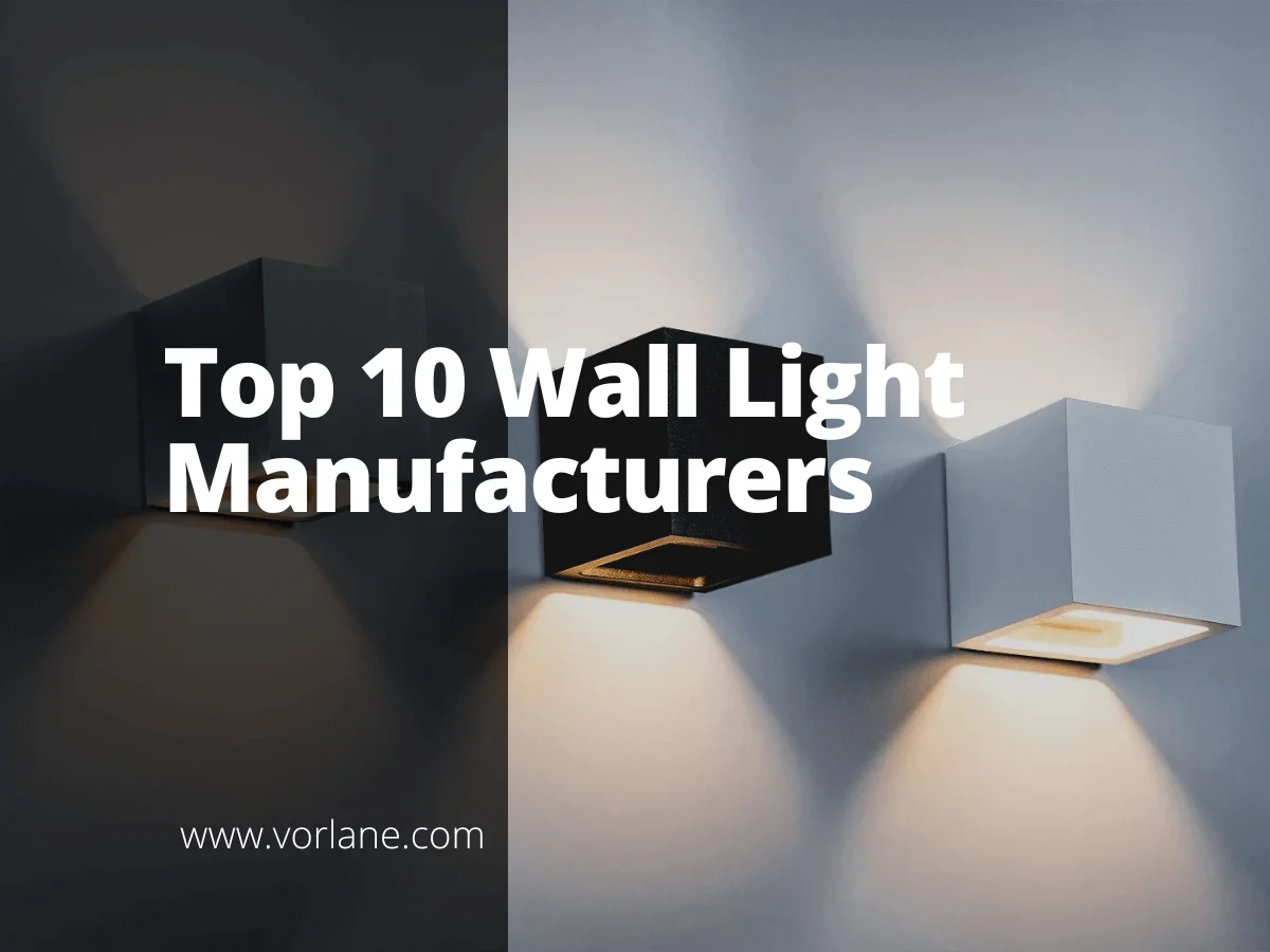 wall light manufacturers 1 - Top 10 Wall Light Manufacturers [2026 Updated]- Vorlane - Vorlane