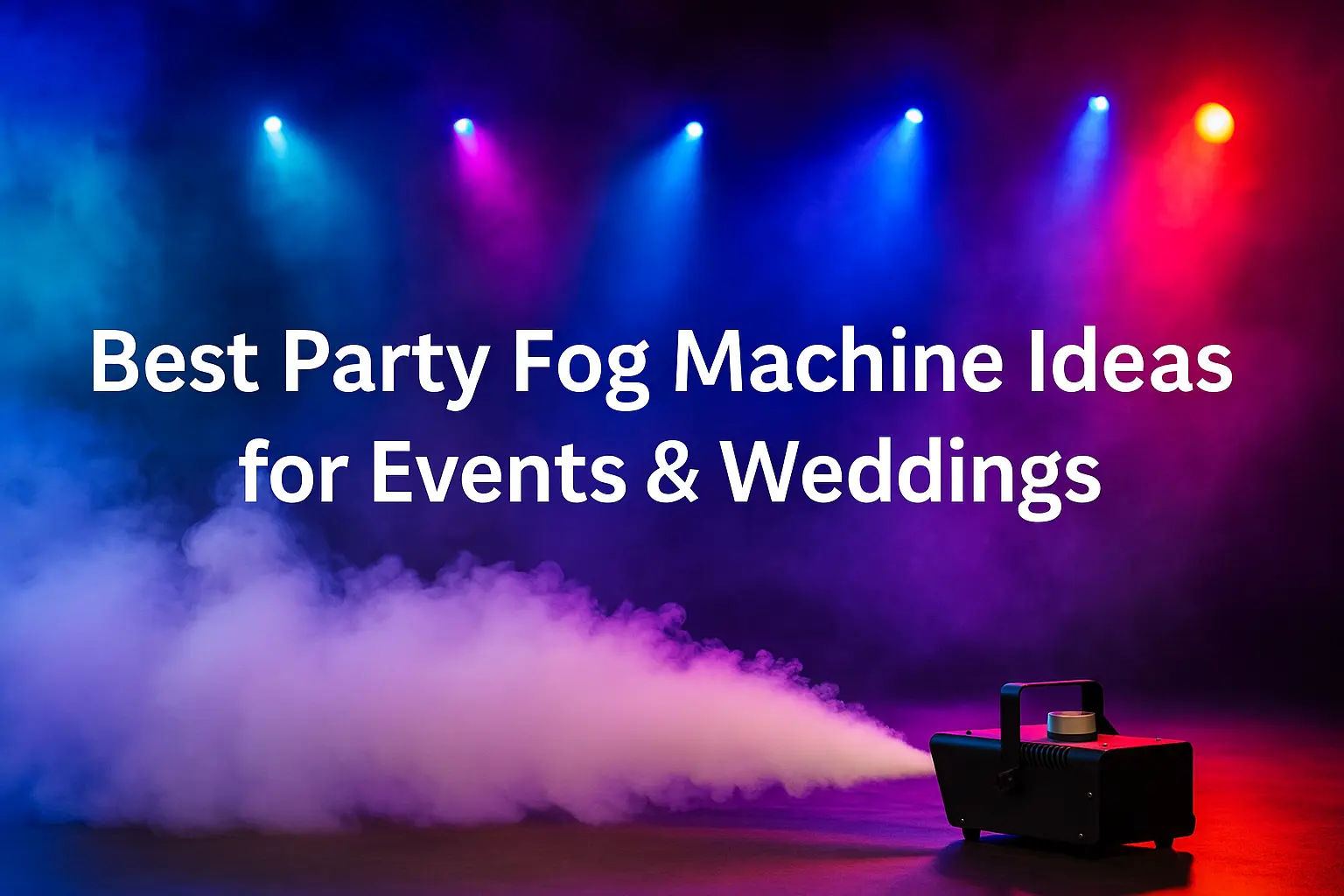 Best party fog machine ideas for weddings and events with stage lighting effects - Best Party Fog Machine Ideas for Events & Weddings - Vorlane - Vorlane Best party fog machine ideas for weddings and events with stage lighting effects - Best Party Fog Machine Ideas for Events & Weddings - Vorlane - Vorlane