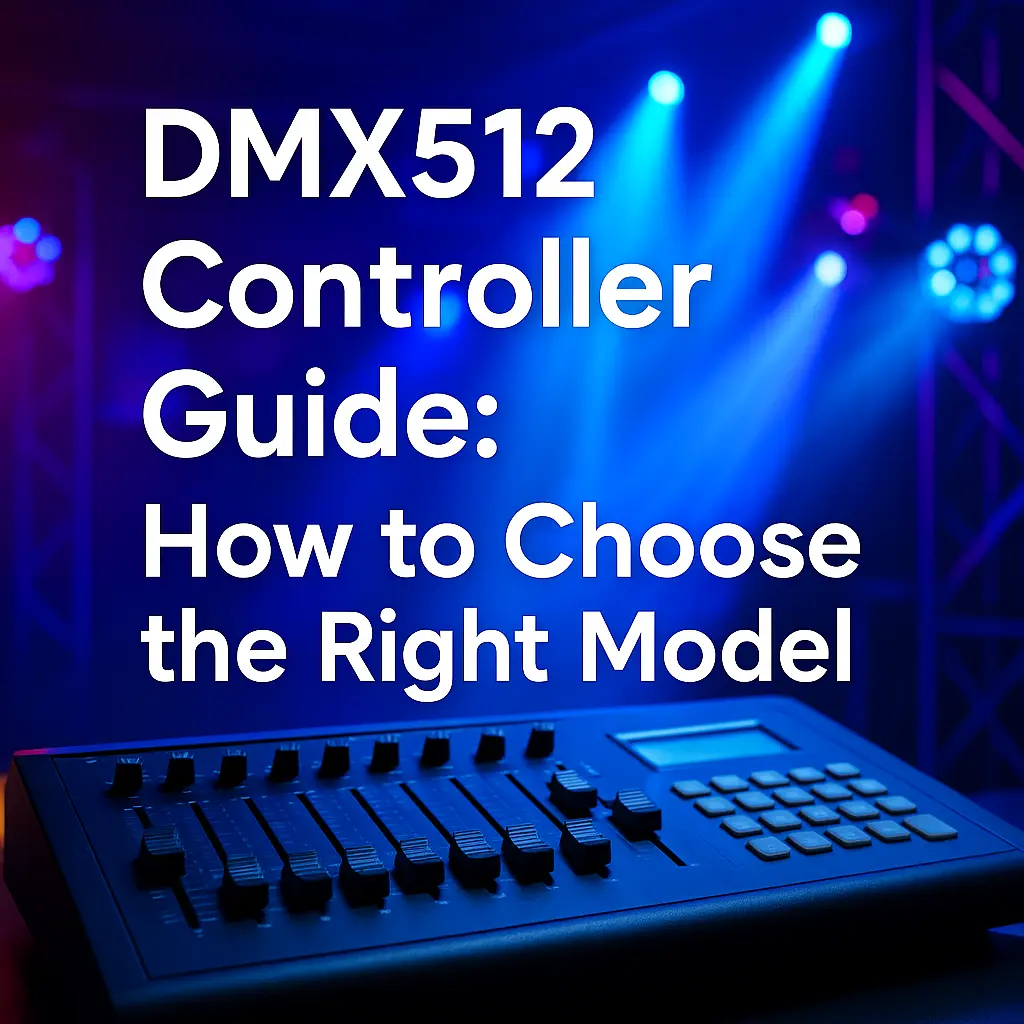 DMX512 controller guide cover with stage lighting - DMX512 Controller Guide: How to Choose the Right Model - Vorlane DMX512 controller guide cover with stage lighting - DMX512 Controller Guide: How to Choose the Right Model - Vorlane