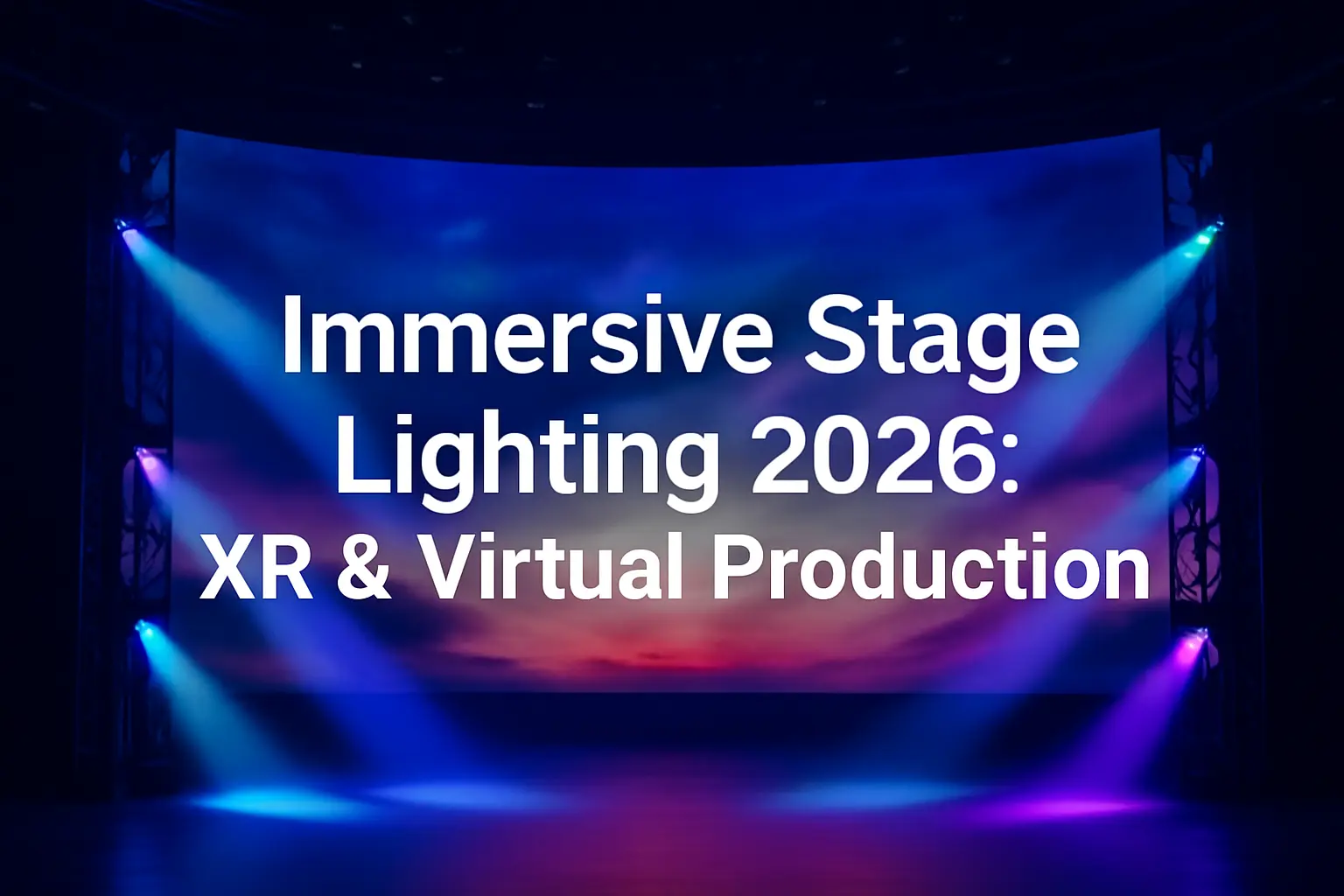 Immersive stage lighting with XR and virtual production - Immersive Stage Lighting 2026: XR & Virtual Production - Vorlane Immersive stage lighting with XR and virtual production - Immersive Stage Lighting 2026: XR & Virtual Production - Vorlane
